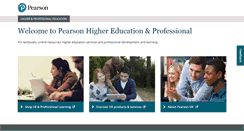 Desktop Screenshot of pearsoned.co.uk