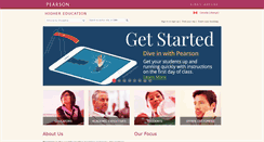 Desktop Screenshot of catalogue.pearsoned.ca